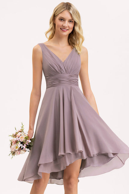 Robe Cérémonie Fluide Marine Élégante