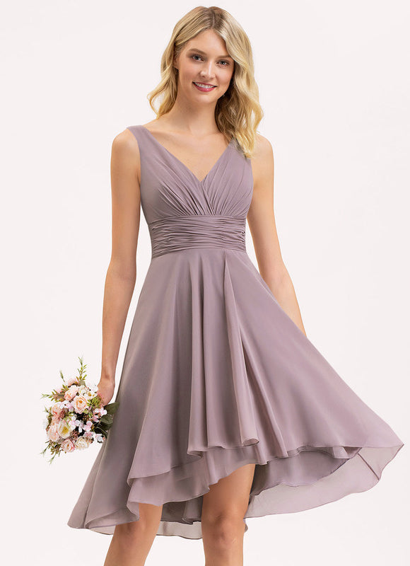 Robe Cérémonie Fluide Marine Élégante