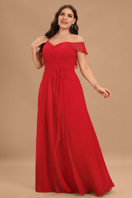 Robe Cérémonie Élégante À Décolleté - gallery 7