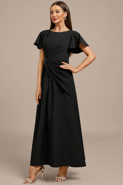 Robe Cérémonie Soirée Plissée - gallery 3