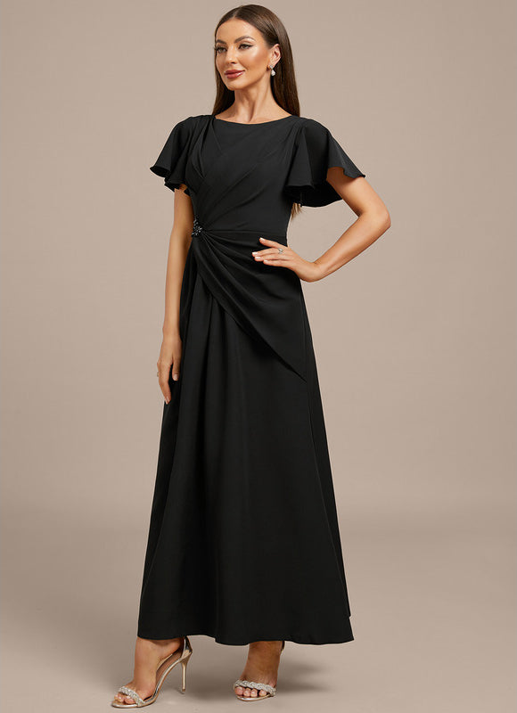 Robe Cérémonie Soirée Plissée - gallery 3