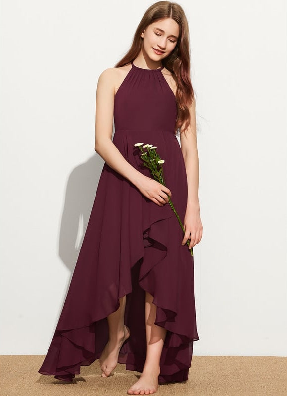 Robe Cérémonie Asymétrique Azur - gallery 2
