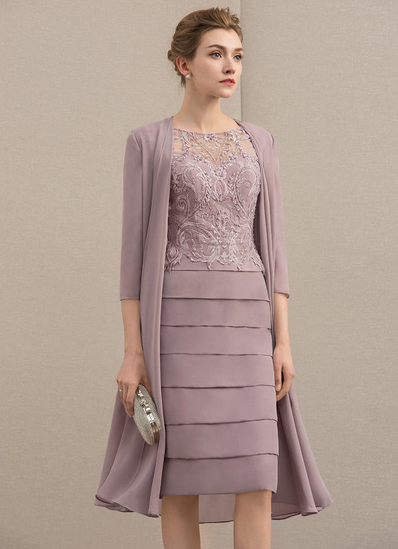 Robe Cérémonie Illusion Lavande