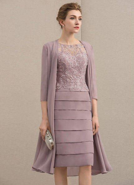 Robe Cérémonie Illusion Lavande