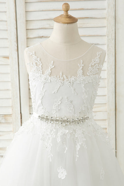 Robe Cérémonie Tulle Navy Floral - gallery 6