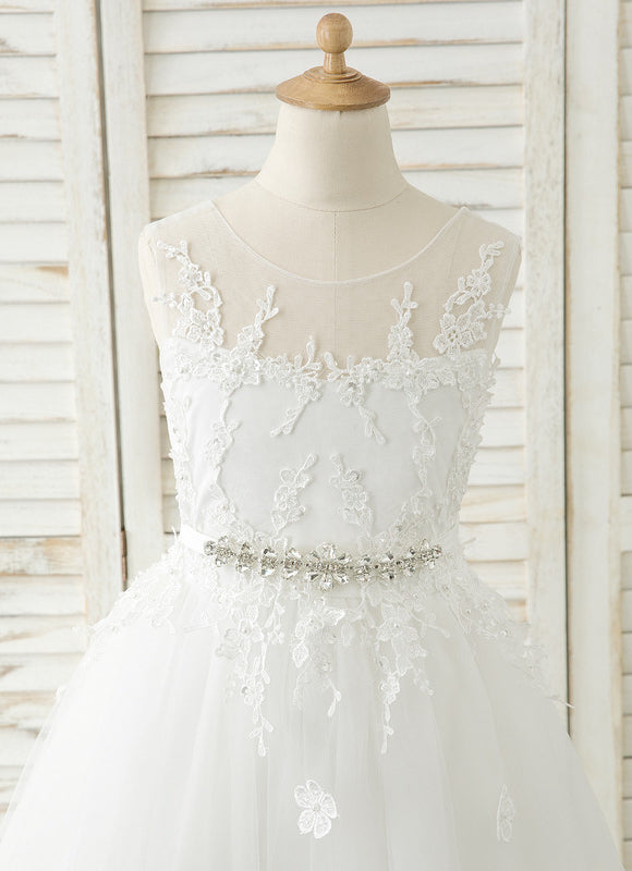 Robe Cérémonie Tulle Navy Floral - gallery 6