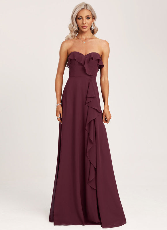 Robe Cérémonie Violet Flottant - gallery 4