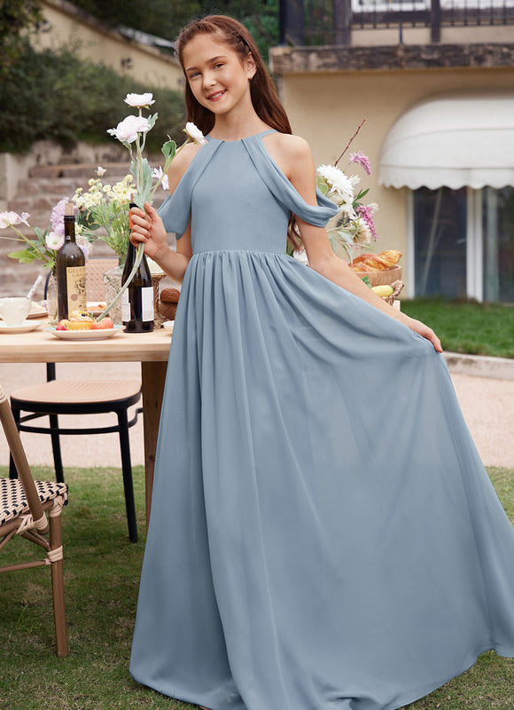 Robe Cérémonie Mousseline Jade - gallery 1