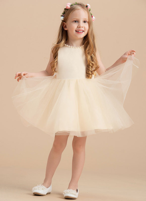 Robe Cérémonie Satinée Enfantine - gallery 4