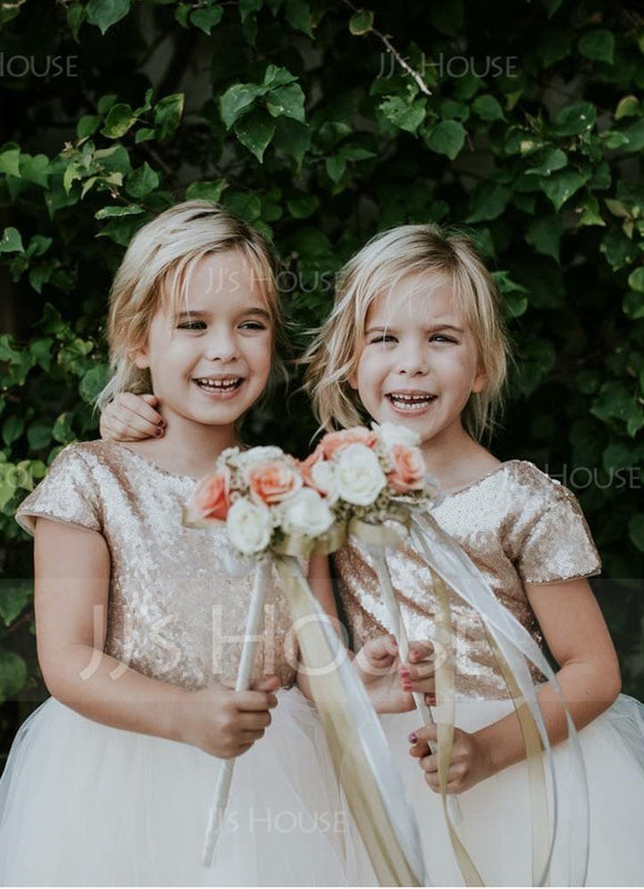 Robe Cérémonie Tulle Sable - gallery 5