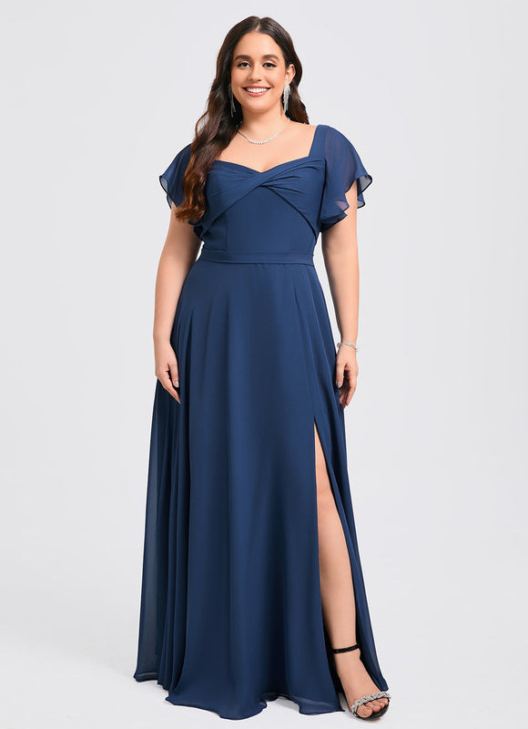 Robe Cérémonie Longue Volants Rose - gallery 5