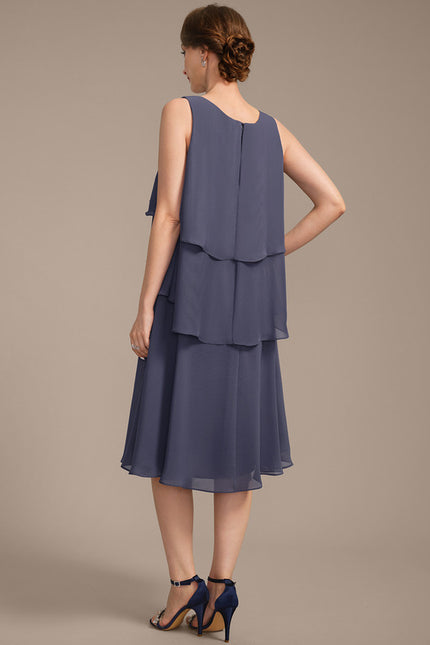 Robe Cérémonie Mousseline Fluide - gallery 7