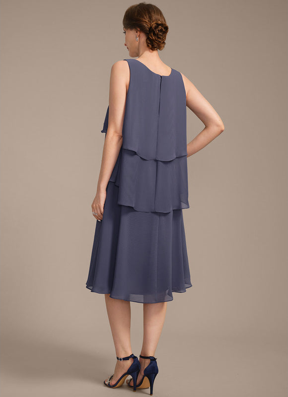 Robe Cérémonie Mousseline Fluide - gallery 7