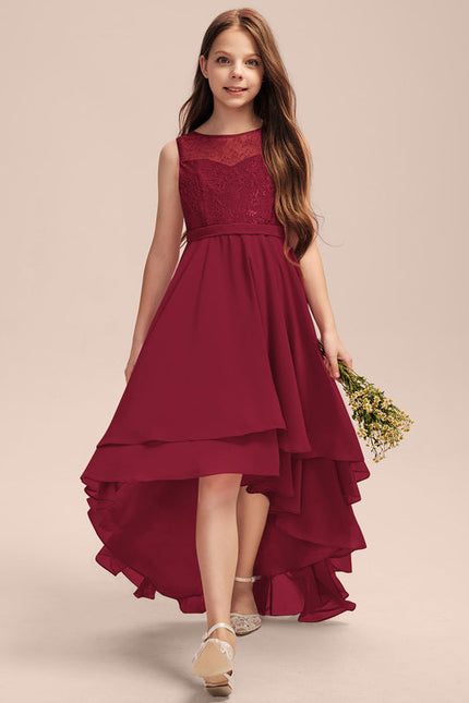 Robe Cérémonie Rouge Éclatant - gallery 4